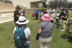 Aussie-Group-Honoring-the-Fallen-in-Beer-Sheva-WW1-Cemetery-6June2019