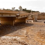 Negev bridge came tumbling down