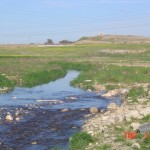 Wadi Beer Sheva with Tel Beer Sheva