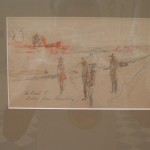 The Road from Beer Sheva – 1917 Sketch by Sgt Thomas Ivers