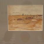 Wadi Shellal – 1917 Sketch by Sgt Thomas Ivers
